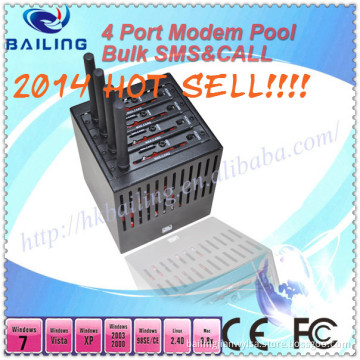 GSM 4 Port Modem Pool Wavecom Q24plus Bulk SMS Sending Machine